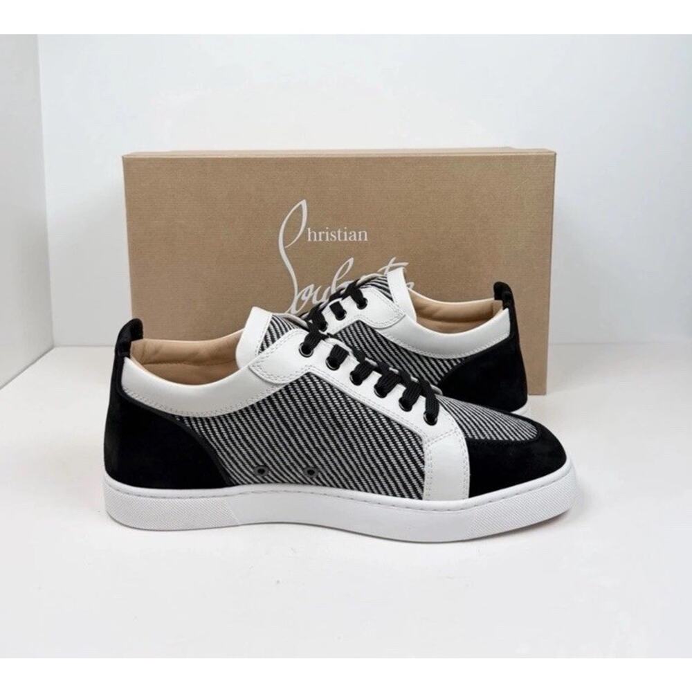 Size 11.5US - Christian Louboutin Rantulow Orlato Black/White🐼 NEW/RETAIL $1K! - Picture 5 of 10